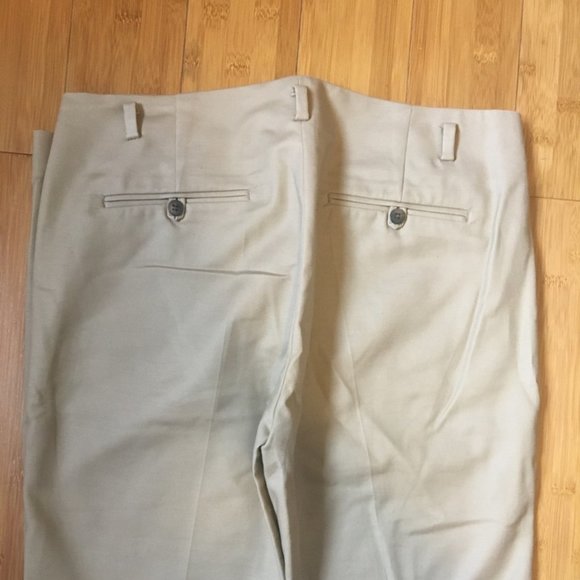 Zara Basics | Beige Cigarette Trousers/Pants (Made in Spain) - Picture 5 of 5